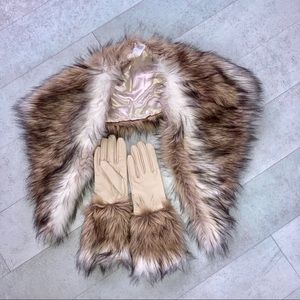 Fur Collar Gloves New Without Tags 🌟 Bundle & Save 25% Off & Shipping